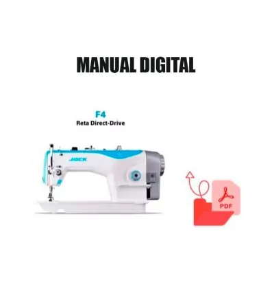 Manual Digital – Máquina Reta Direct-Drive F4 – PDF 1