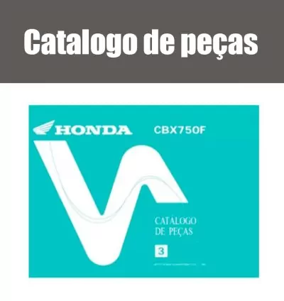 Catálogo de Peças Honda CBX750 Four 1986 a 1990 – PDF em Português 1
