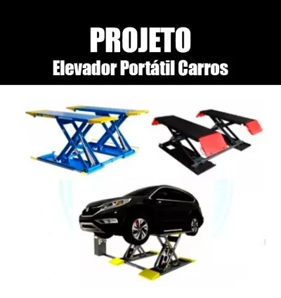 Projeto Elevador Portátil para Carros e Caminhonetes – PDF Completo