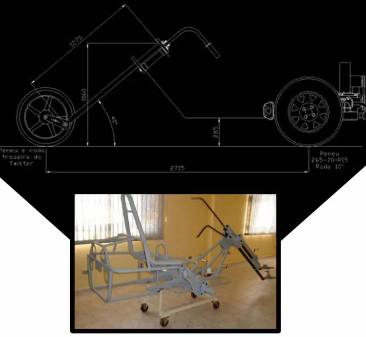 Projeto Completo de Como Fazer Triciclo Motorizado com Chassi de Fusca