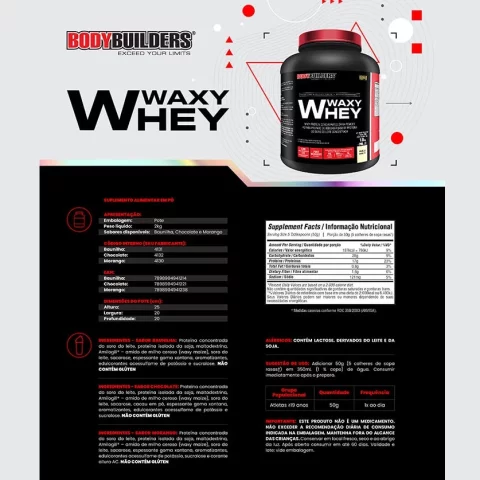 Whey Protein Waxy Whey 2kg – Bodybuilders