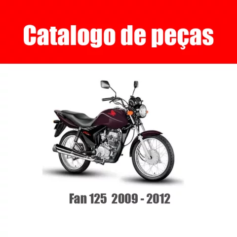 Catálogo de Peças Fan 125 2009–2012 – PDF