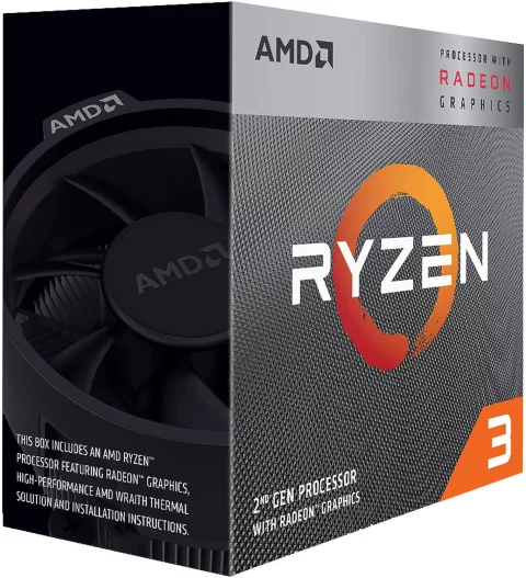 PROCESSADOR AMD RYZEN R3-3200G 4GHz AM4 6MB CACHE- Frete Grátis.