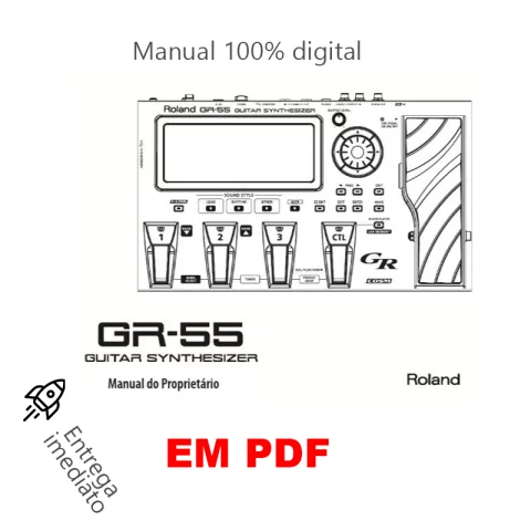 Manual Roland GR-55 em PDF (Português)