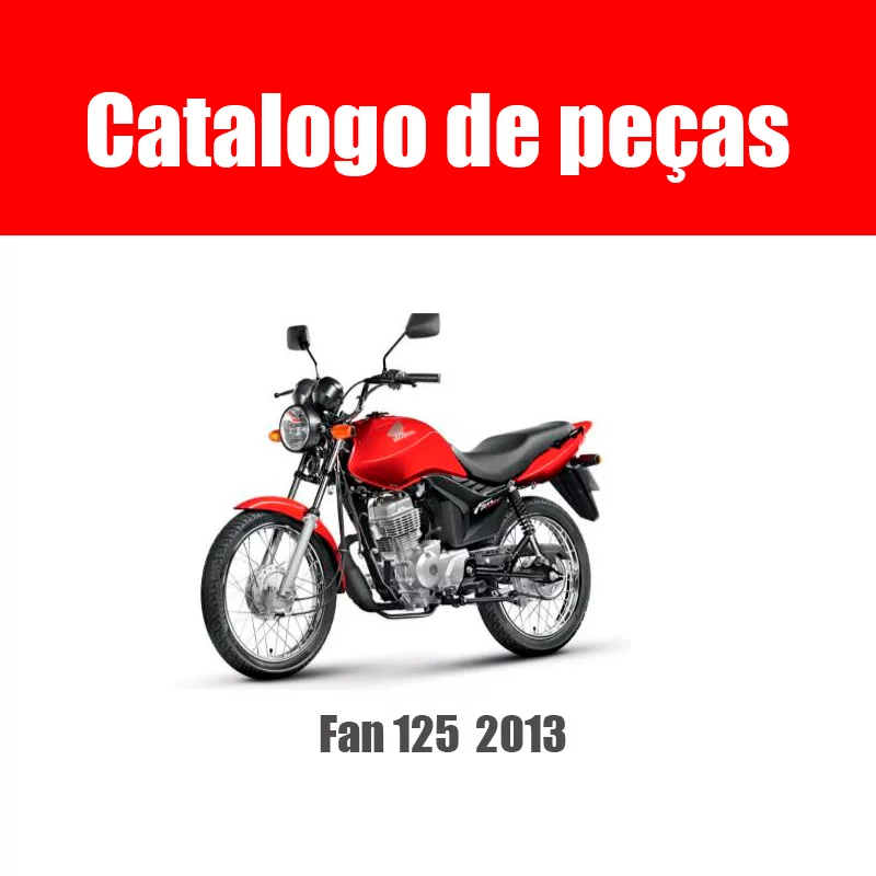 Catálogo de Peças Fan 125 2013 – PDF