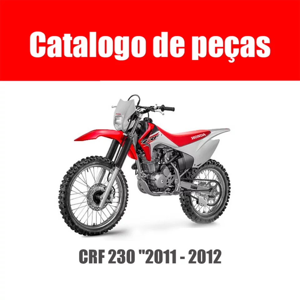 Catálogo de Peças Honda CRF 230 2011–2012 em PDF