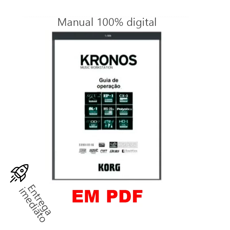 Manual do Teclado Korg Kronos em Português - PDF