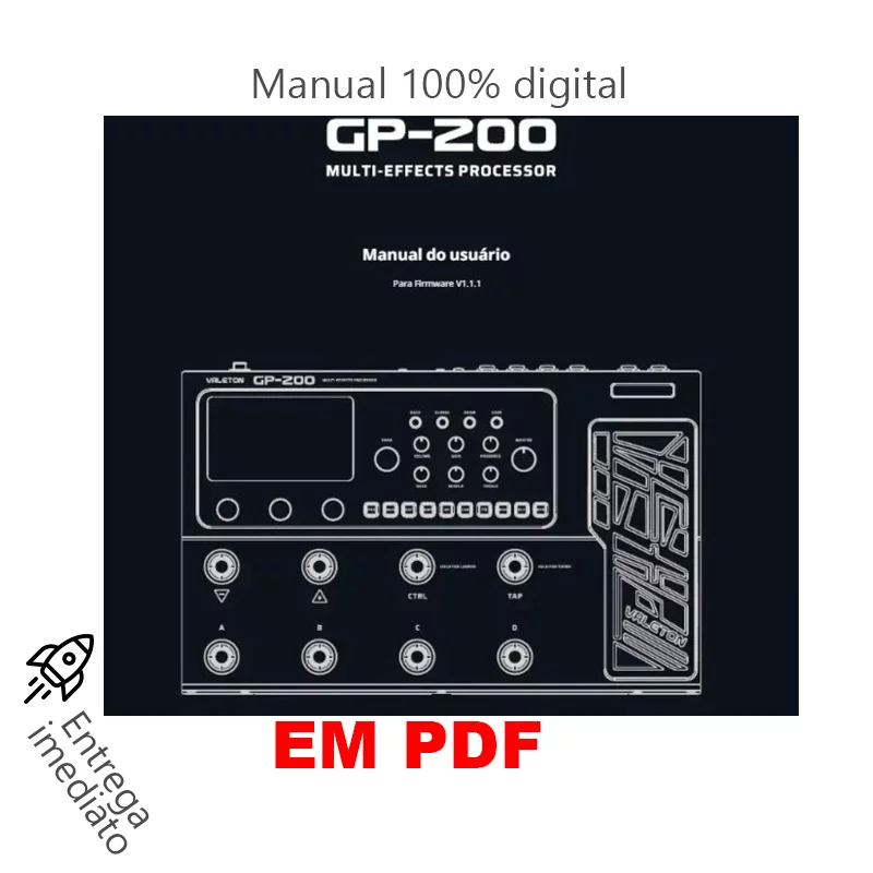 Manual em Português GP200 – PDF para Download Imediato