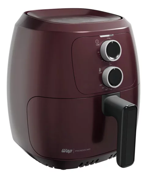 Fritadeira Elétrica WAP Air Fryer Family 4L Vermelha