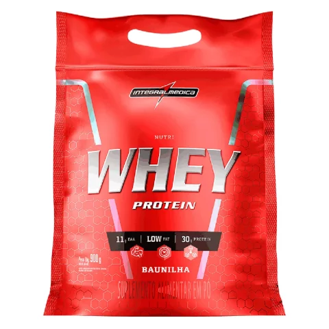 Nutri Whey Protein Hipercalórico em Pó – Pouch 900g IntegralMédica