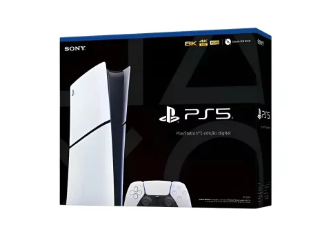 Console PlayStation 5 Slim Edição Digital 825GB – Nova Geração de Performance e Imersão (Loja oficial ml)