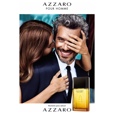 Perfume Masculino Azzaro Pour Homme Eau de Toilette 50ml – Elegância, Força e Sofisticação em Cada Nota