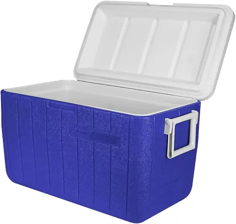 Caixa Térmica Coleman 48 QT (45,4 L) – Conservação de Gelo por 1 Dia + Capacidade para 64 Latas