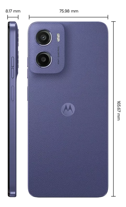 Smartphone Motorola Moto G05 – 128GB + 12GB RAM (4GB + 8GB RAM Boost) – Câmera 50MP com IA – Bateria 5200 mAh – Tela 6.7” Superbrilho – Cor Violeta 5