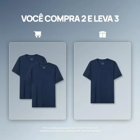Compre 2 Camisetas Tech T-Shirts Masculinas Insider e Leve 3 – Promoção Exclusiva!