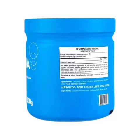 Creatina Pura 300g Probiótica – Desempenho Máximo em Treinos de Alta Intensidade