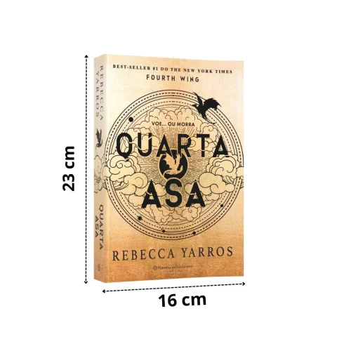 Quarta Asa (Livro 1 da Série O Empyriano) Capa comum – 18 de março de 2024 | Rebecca Yarros