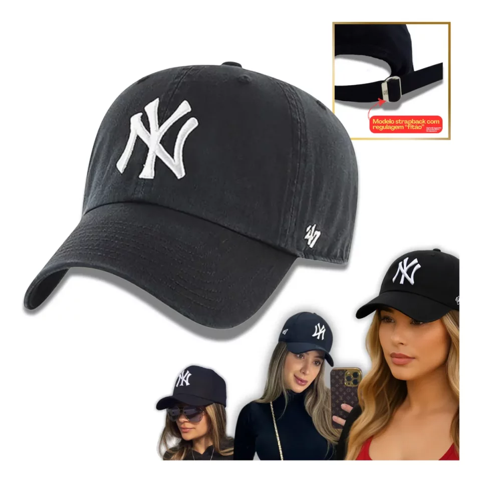 Boné NY New York Yankees Unissex – Estilo, Conforto e Qualidade Premium