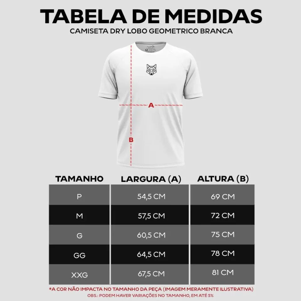 Kit 3 Camisetas Masculinas Dry Alpha Lobo Geométrico – Performance, Conforto e Estilo em Qualquer Treino