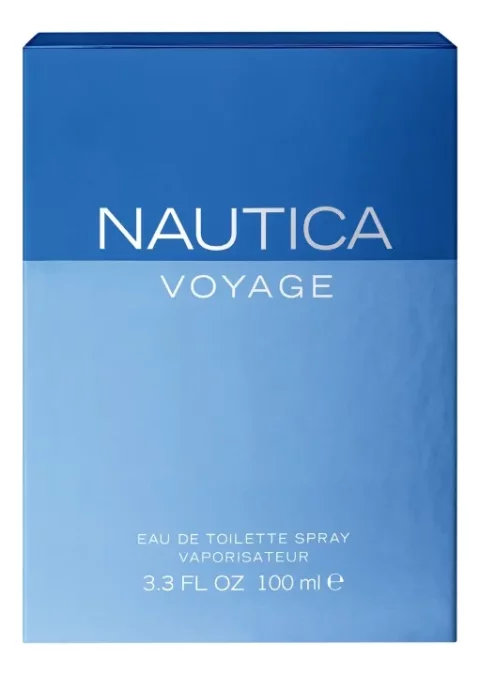 Perfume Nautica Voyage Eau de Toilette Masculino 100 ml – Frescor, Elegância e Confiança em Cada Nota 5