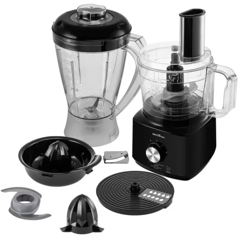 MULTIPROCESSADOR ALL IN ONE PRETO BRITANIA 1000W BMP900 5 EM 1 127V