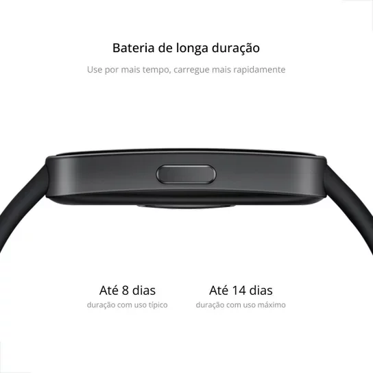 HUAWEI Band 10 Smartwatch Compatível com iOS e Android – Preto