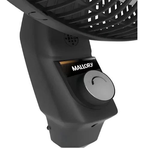 Ventilador de Coluna Mallory Éolo 40cm – Preto com Pás Grafite | Potência e Conforto 3