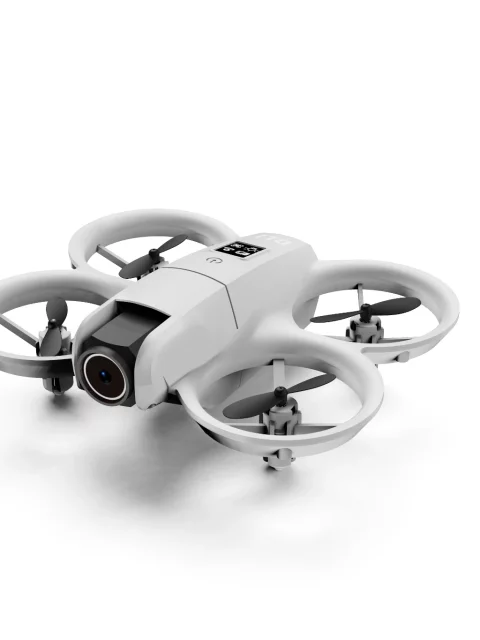 DLI MINI Drone HD com Wi-Fi – Câmera Dupla, Altitude Hold, Giros 360°, 2 Baterias – Quadcopter RC