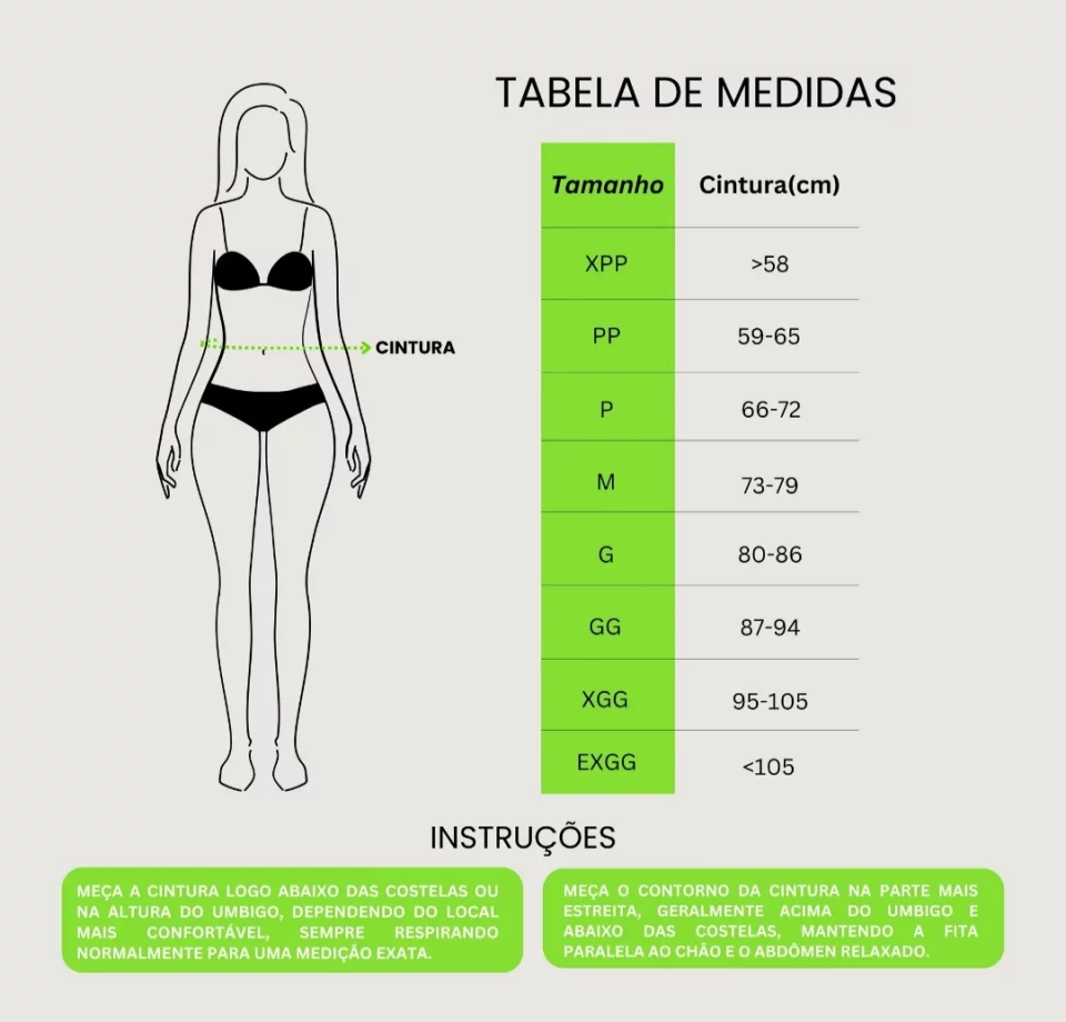 Cinta Modeladora Feminina Opta Corpus 750