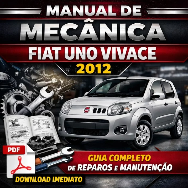 Manual de Mecânica Fiat Uno Vivace 2012 – PDF | Download Imediato
