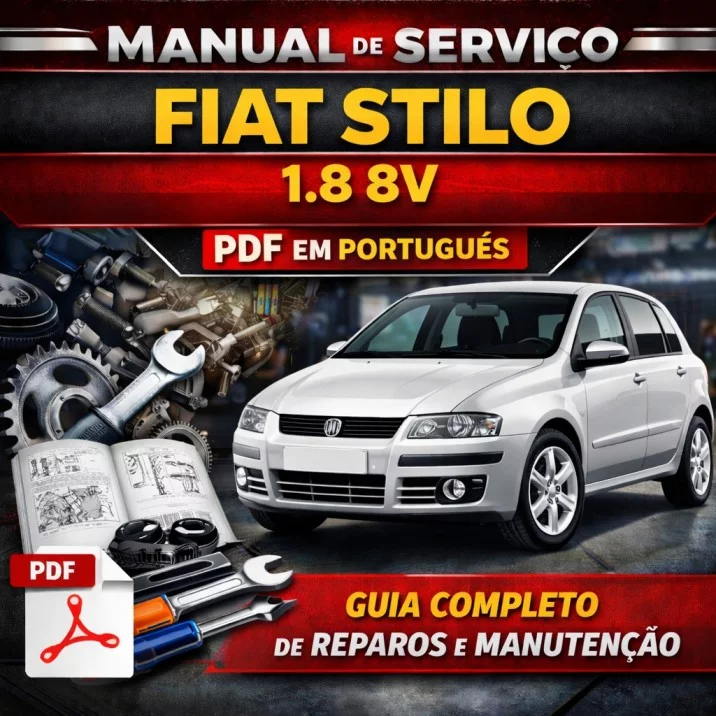 Manual de Serviço Fiat Stilo 1.8 8V – PDF em Português | Download Imediato
