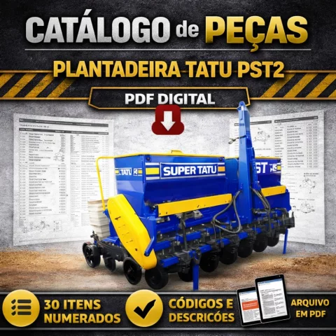 Catálogo de Peças Plantadeira marchesan Tatu PST2 – PDF Digital