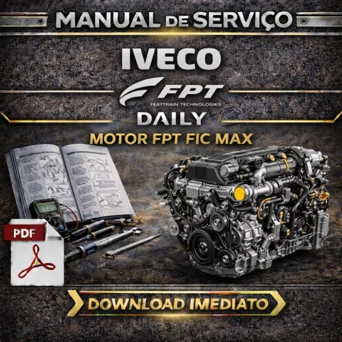 Manual de Serviço Motor IVECO Daily – FPT F1C MAX – PDF
