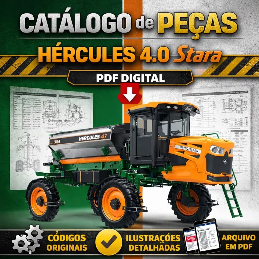 Catálogo de Peças Hércules 4.0 Stara – PDF Digital