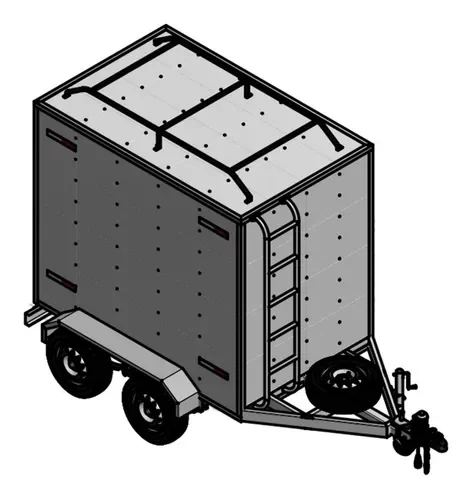 Projeto para Trailer Baú Trucado – Fabricação Completa Passo a Passo (PDF)