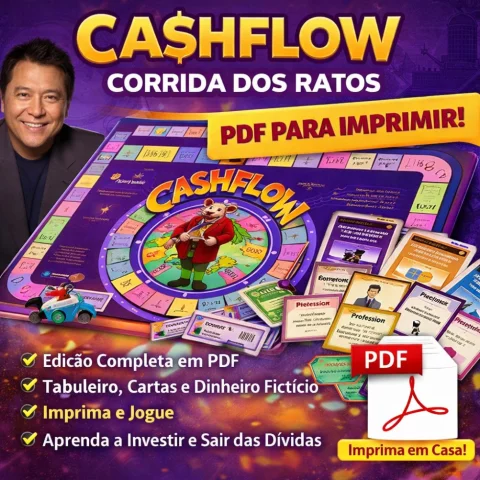Cashflow 101 Corrida dos Ratos PDF para Imprimir Jogo Financeiro