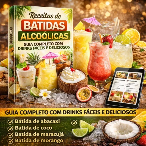 Receitas de Batidas Alcoólicas – Guia Completo com Drinks Fáceis e Deliciosos