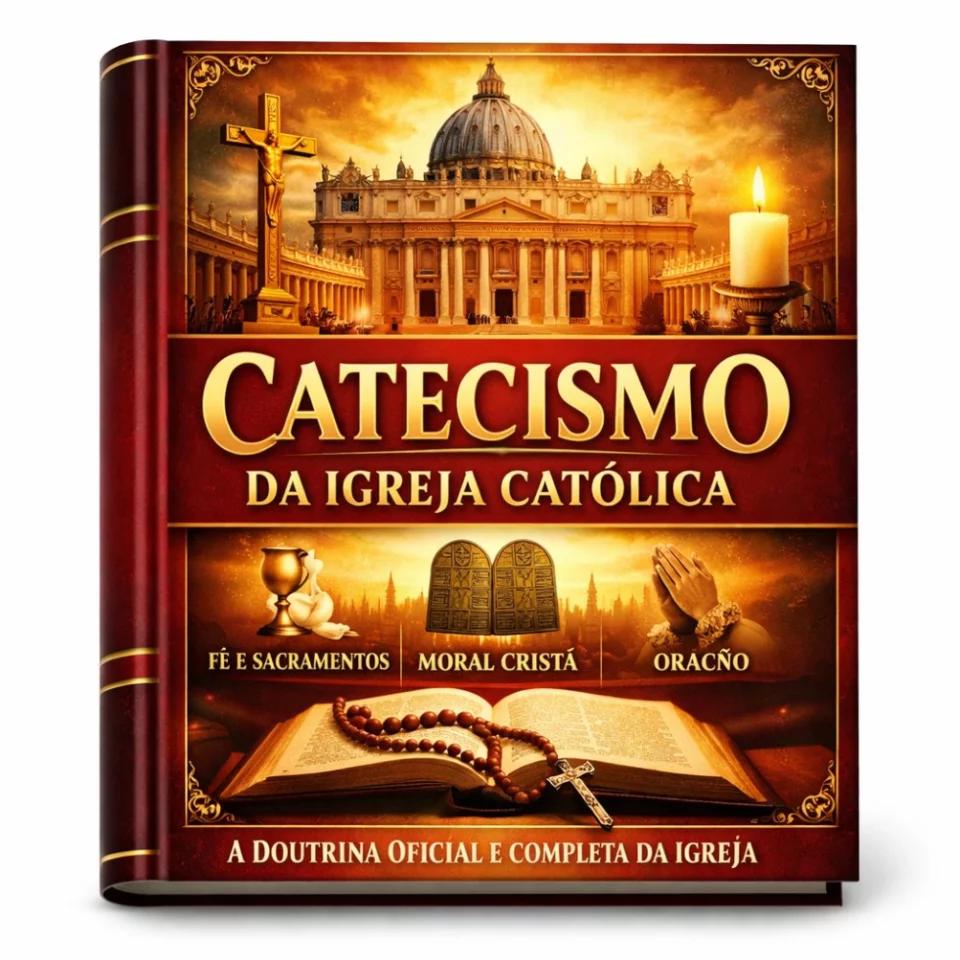 Catecismo da Igreja Católica Completo em PDF – Doutrina Oficial, Fé, Moral e Sacramentos (Versão Atualizada)