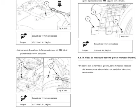 Manual de Serviço Moto Meteor 350cc em PDF 3