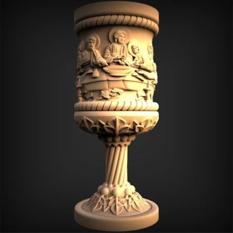 Mega Pack STL Religioso com +599 Modelos Cristãos para CNC e 3D