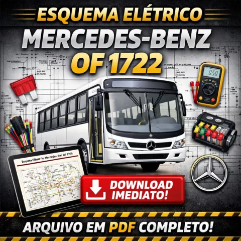 Esquema Elétrico Mercedes-Benz OF 1722 – Arquivo PDF (Download Imediato)