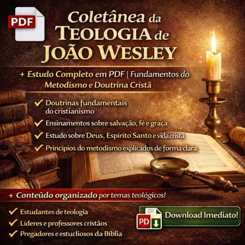 Coletânea da Teologia de João Wesley – Estudo Completo em PDF | Fundamentos do Metodismo e Doutrina Cristã