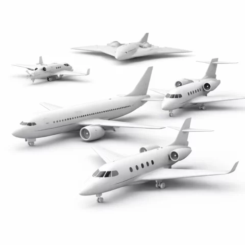 Pack STL +160 Aviões e Jatos Privados – Arquivos para Impressão 3D 2