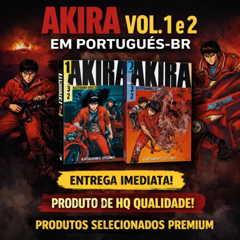 AKIRA VOL. 1 E 2 COMPLETO | HQ DIGITAL PDF | PORTUGUÊS