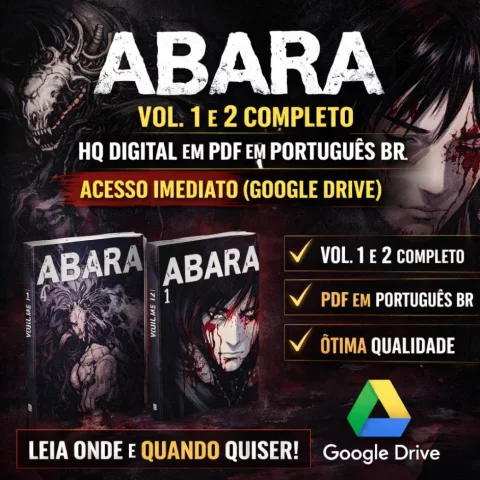 ABARA VOL. 1 E 2 COMPLETO | HQ DIGITAL PDF | PORTUGUÊS BR