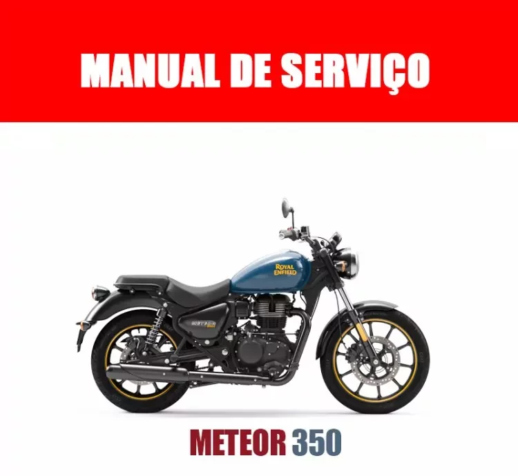 Manual de Serviço Moto Meteor 350cc em PDF