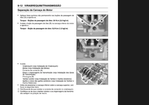 Manual de Serviço Kawasaki Versys 1000 (2012 a 2015) – PDF Download Imediato