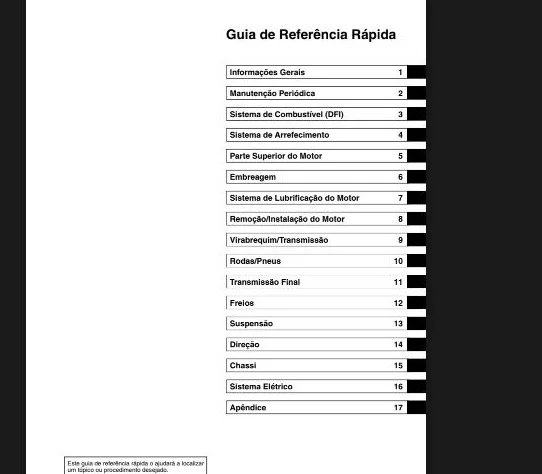 Manual de Serviço Kawasaki Versys 1000 (2012 a 2015) – PDF Download Imediato