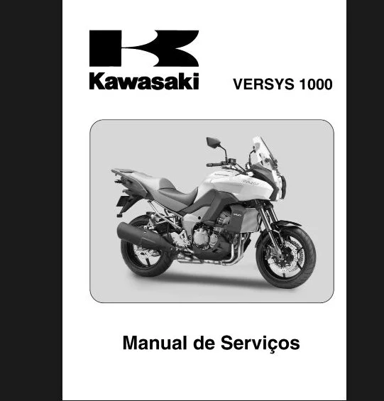 Manual de Serviço Kawasaki Versys 1000 (2012 a 2015) – PDF Download Imediato