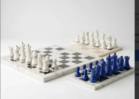 PACOTE COM +99 ARQUIVOS DE JOGOS DE XADREZ EM STL PARA IMPRESSÃO 3D